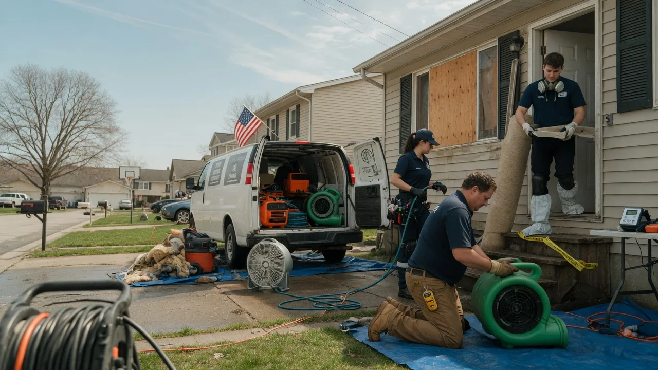 Water Damage Restoration in Centuria, WI near me